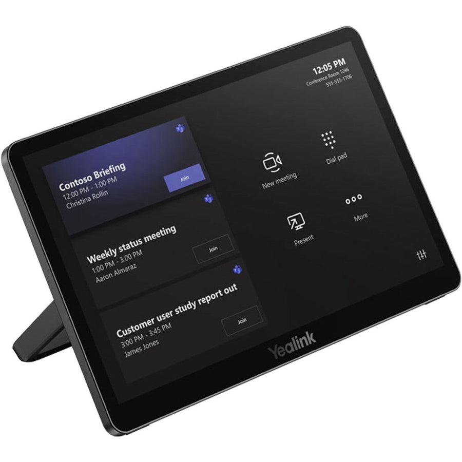 Yealink MTouch Plus 11.6-Inch 1080P Touch Panel, Unleash Multi-Screens Potential, Share Ideas Freely, Power Supply for PC, Automatic Wake-up - Leader Electronics