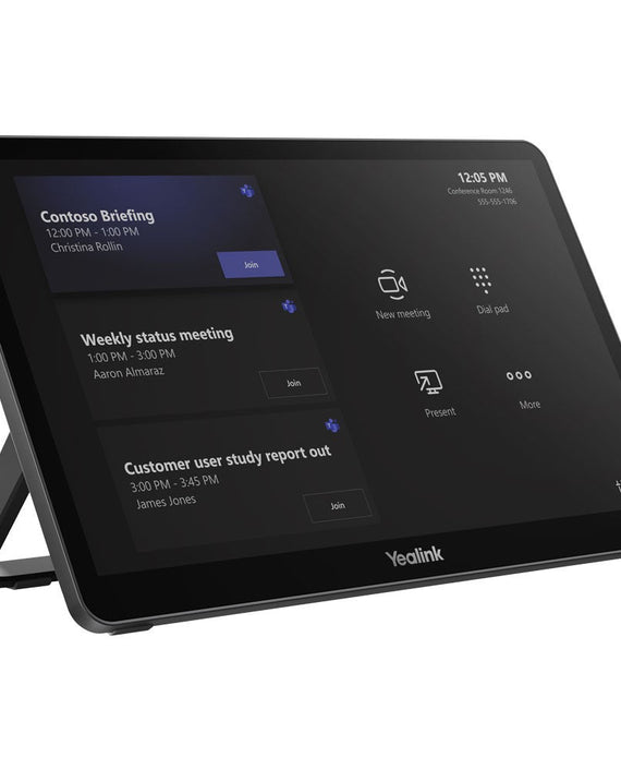 Yealink MTouch Plus MB 11.6-Inch 1080P Touch Panel, smart, ergonomic, versatile, design for modern meeting, built-in sensors, - Leader Electronics