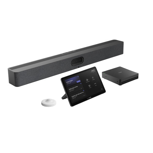 Yealink MVC S50-C5U Teams Room Kit, MCore 4, MTouch Plus, MeetingBar A50, RoomSensor, Triple 50MP Cameras, AI Tracking, 4K Sharing - Leader Electronics