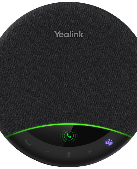 Yealink SP96 USB-C/A, AI Noise Cancellation, ·6 Mic for 5m All-round Voice Pick Up, 65 mm Speaker, Full Duplex Audio & Echo Cancellation - Leader Electronics