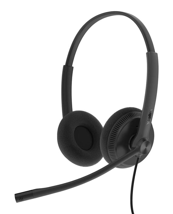 Yealink UH34 Lite Dual UC USB Headset, Lightweight, All Day Wearing Comfort, Ear Wideband Noise Cancelling Microphone, Foamy Ear Cushions, USB-A - Leader Electronics