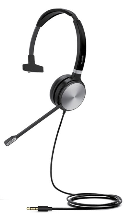 Yealink UHM361 Premium Wideband 3.5mm Mono Headset, For Yealink IP Phones, Controller Not Included, Unified Communication, High-Quality Audio - Leader Electronics