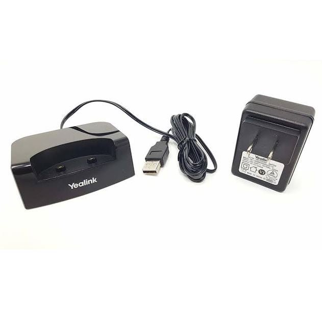 Yealink USB-CHA-CRAD, Replacement USB Charger Cradle For W56H, Accessories, CCD-W56H - Leader Electronics