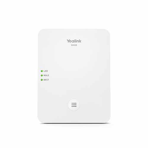 Yealink W80-DM DECT IP Multi-Cell System consists of the DECT Manager W80DM (A W80B - IPY-W80B - is required for this set to work) - Leader Electronics