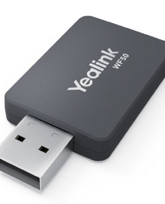 Yealink WF50 V1 Dual Band WiFi USB Dongle - SIP-T42U/T43U/T46U/T48U/T53 IP Phone, High Transmission Rate - Leader Electronics