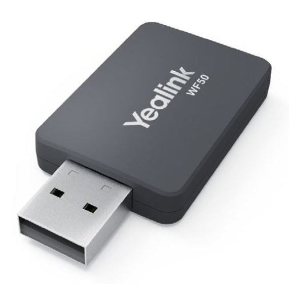 Yealink WF50 V1 Dual Band WiFi USB Dongle - SIP-T42U/T43U/T46U/T48U/T53 IP Phone, High Transmission Rate - Leader Electronics
