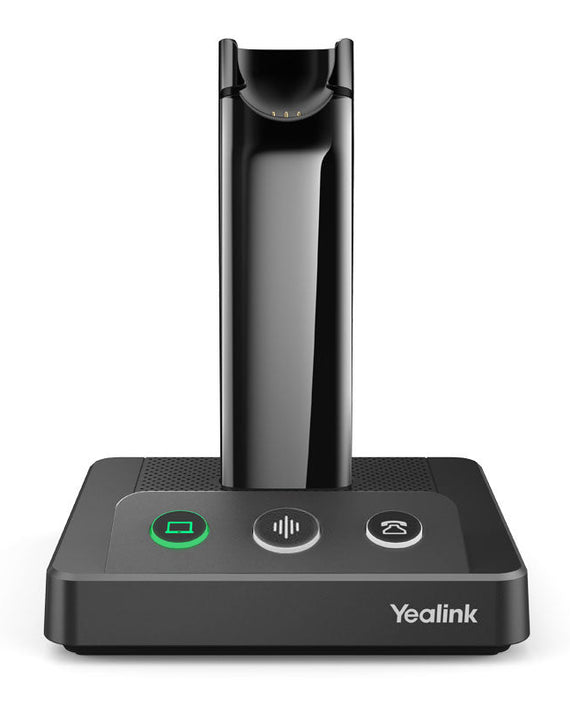 Yealink WHB630UC, Replacement DECT Base For Yealink WH63 UC Headset, Supports Dual Connection( PC & IP Phones) - Leader Electronics