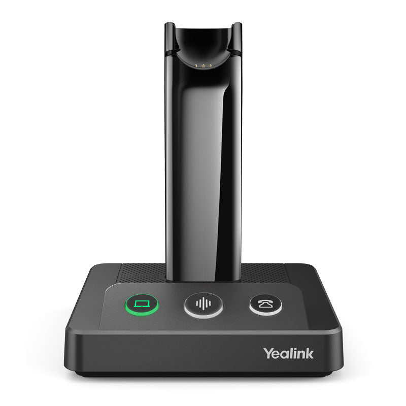 Yealink WHB630UC, Replacement DECT Base For Yealink WH63 UC Headset, Supports Dual Connection( PC & IP Phones) - Leader Electronics