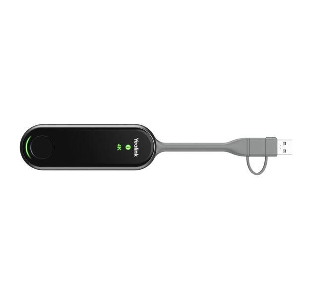 Yealink WPP30 Wireless Presentation Pod | One-click, Trouble-free Presentations, Plug & Play, Hardware Encoding, 4K UHD, Wifi 16 High-speed Chip - Leader Electronics